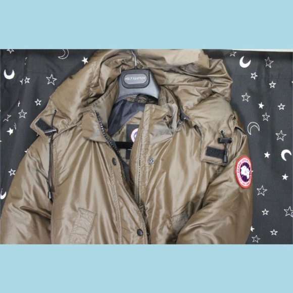 Canada Goose Trillium Parka Heritage Womens Down Coat Jacket S Brown Winter - Picture 12 of 16